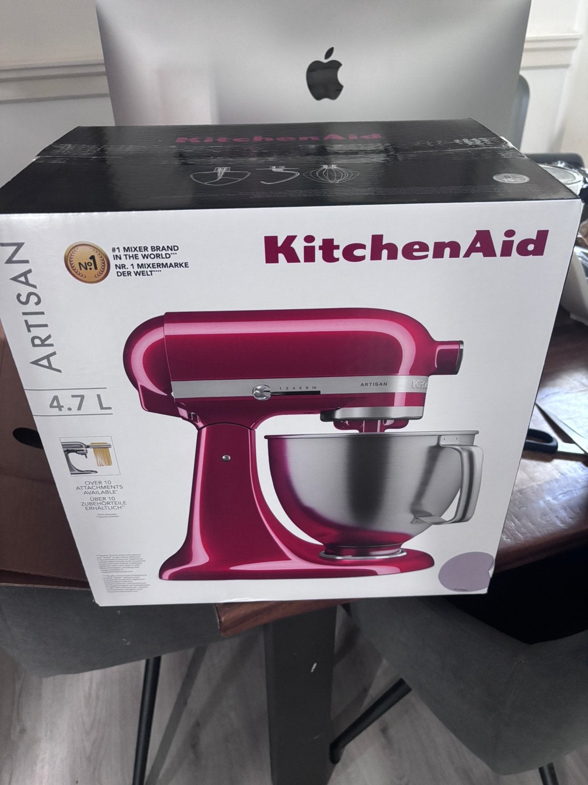 KITCHENAID Artisan Keukenmachine 300W niet de rode kleur, Witgoed en Apparatuur, 4 liter of meer, Ophalen of Verzenden, Nieuw