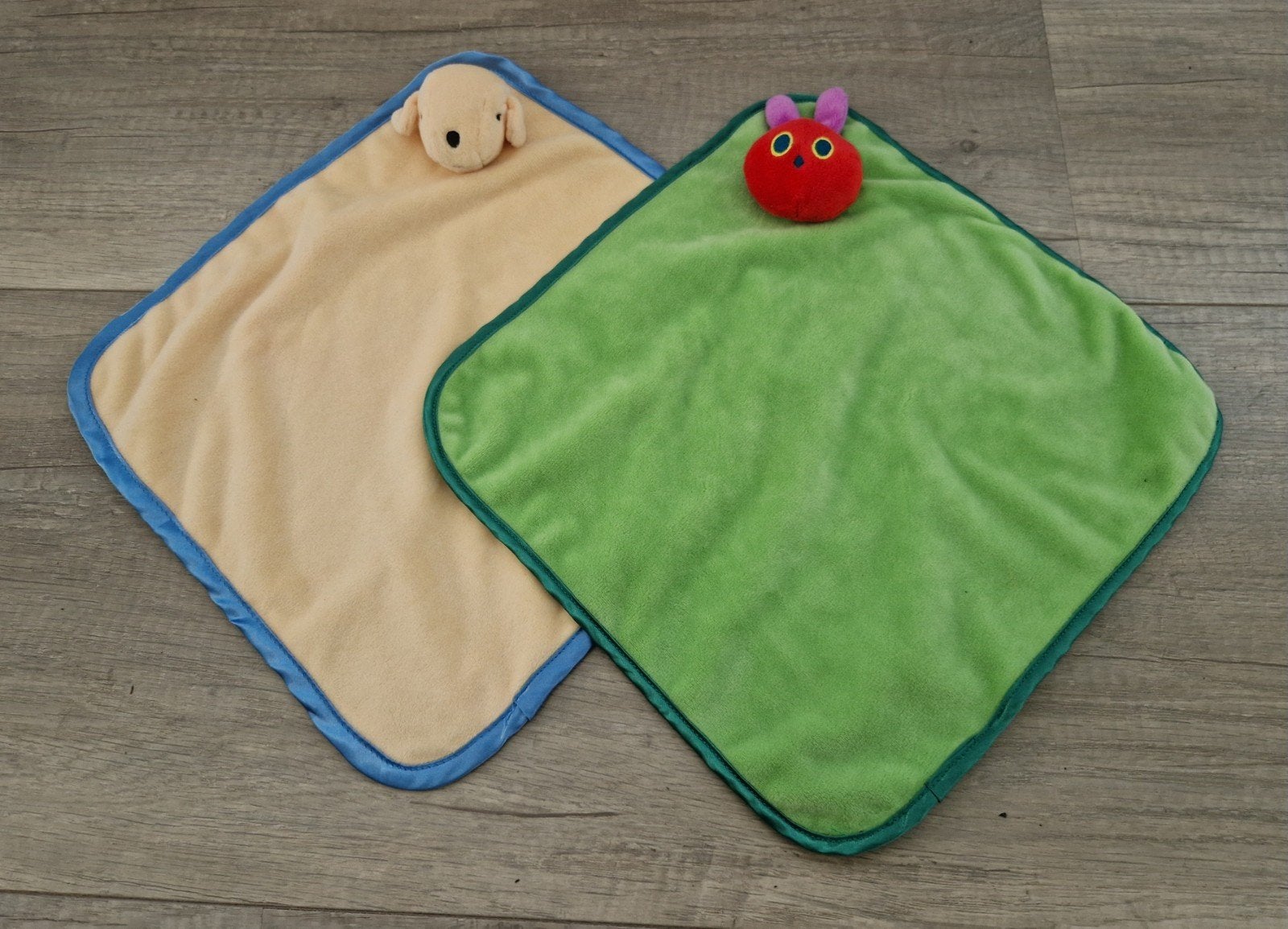 knuffeldoek knuffeldoekje rupsje nooitgenoeg dribbel hond, Ophalen of Verzenden, Zo goed als nieuw, Hond