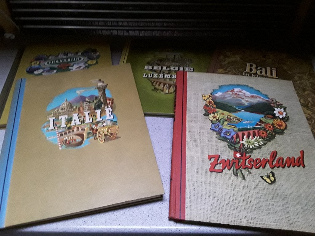 Vintage Plaatjesalbums van Douwe Egberts, Boeken, Ophalen of Verzenden, Gelezen, Onbekend, Plaatjesalbum