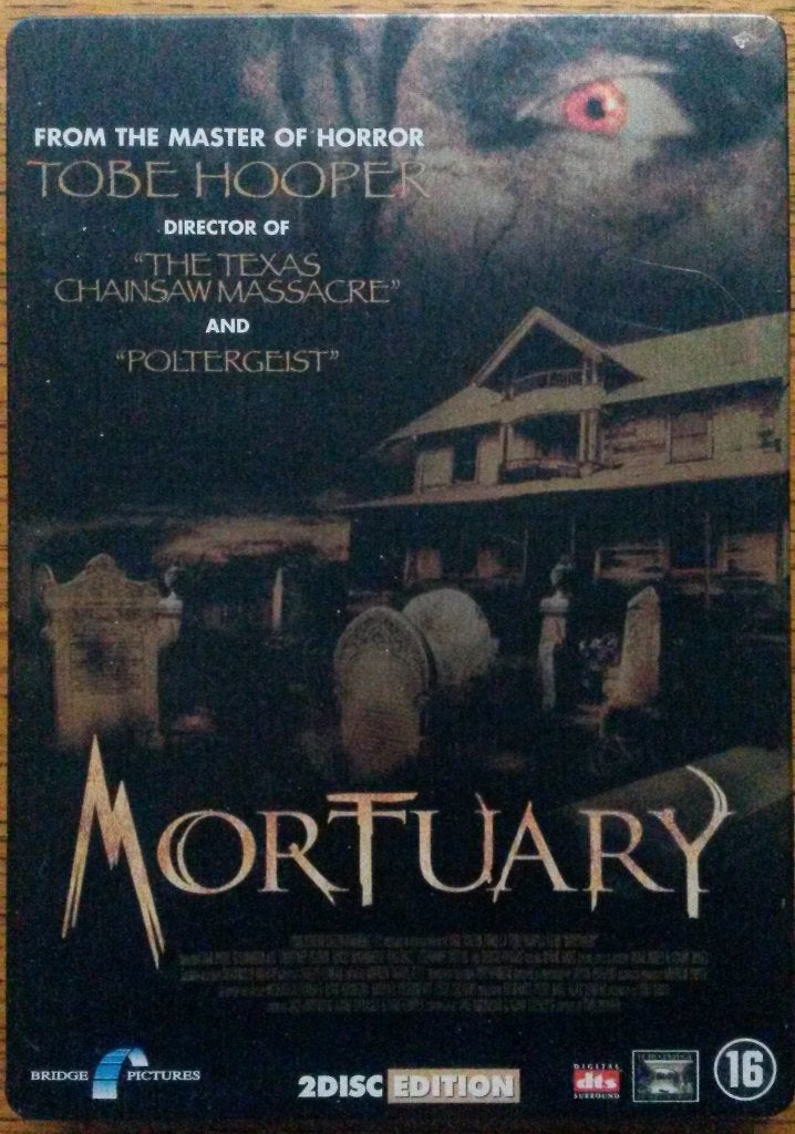 Mortuary 2DVD Special Edition Steelbook - Tobe Hooper, Extra's, Vanaf 16 jaar, Verzenden, Nederlands