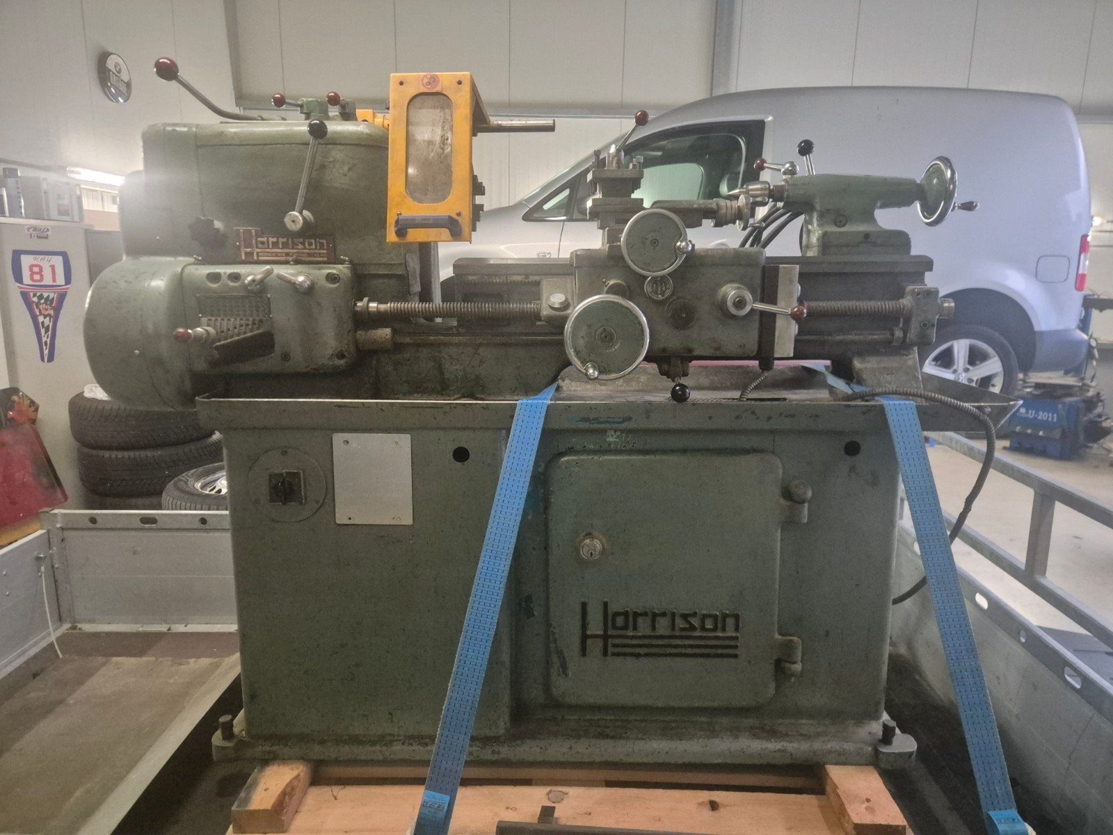 Harrison Metaaldraaibank - Robuust en compleet, Ophalen, Gebruikt, 500 tot 1000 mm