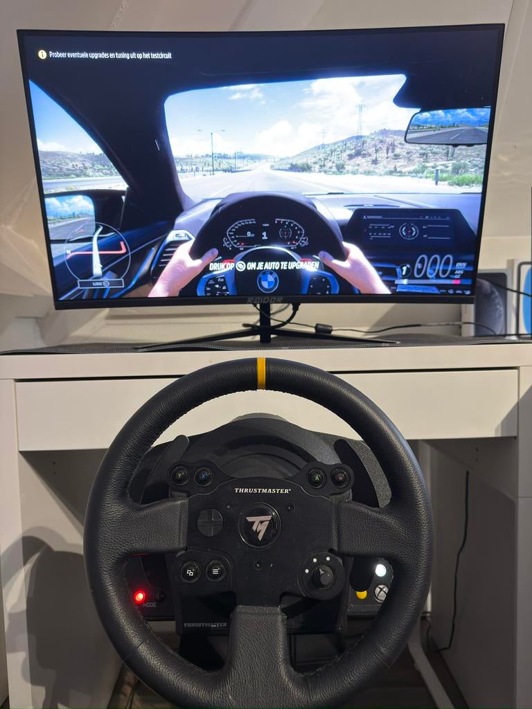 Thrustmaster TX Leather Edition (XBox/PC), Ophalen, Gebruikt, Stuur of Pedalen