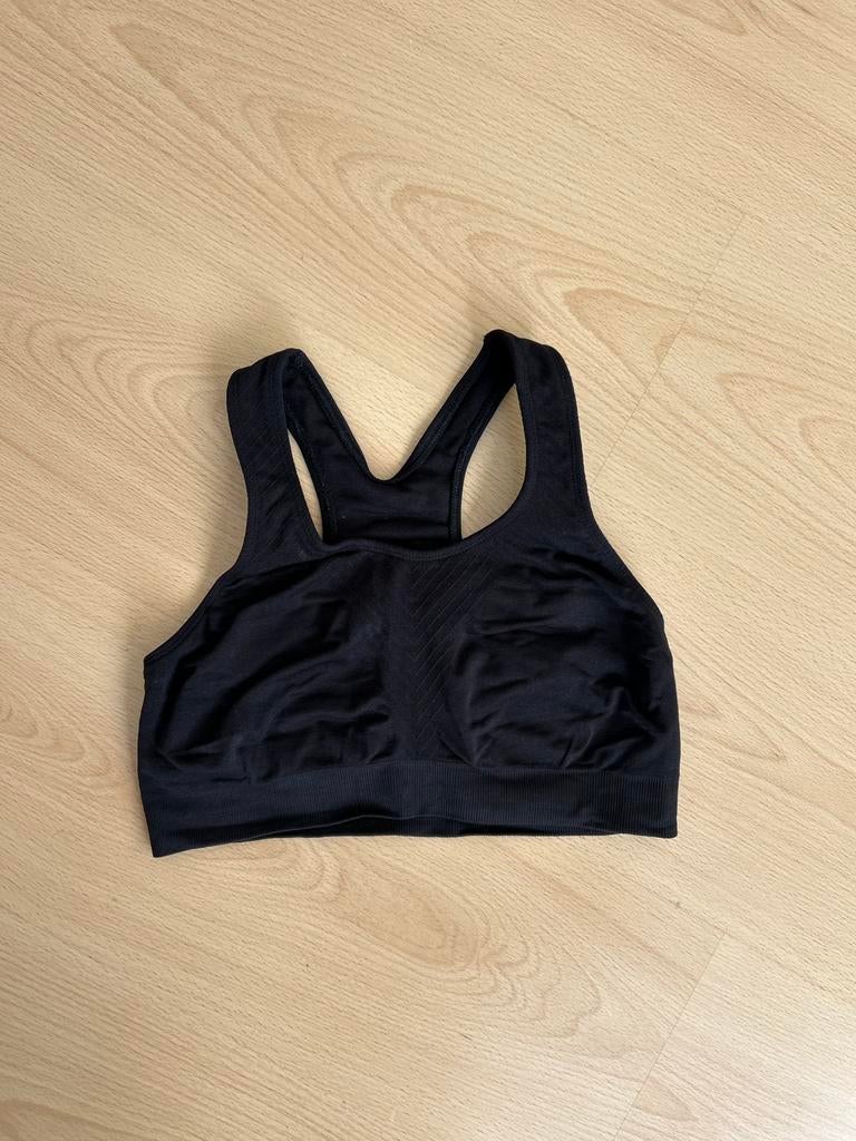 Sport BH - maat M - Hema, Ophalen of Verzenden, Zo goed als nieuw, Zwart, Fitness of Aerobics