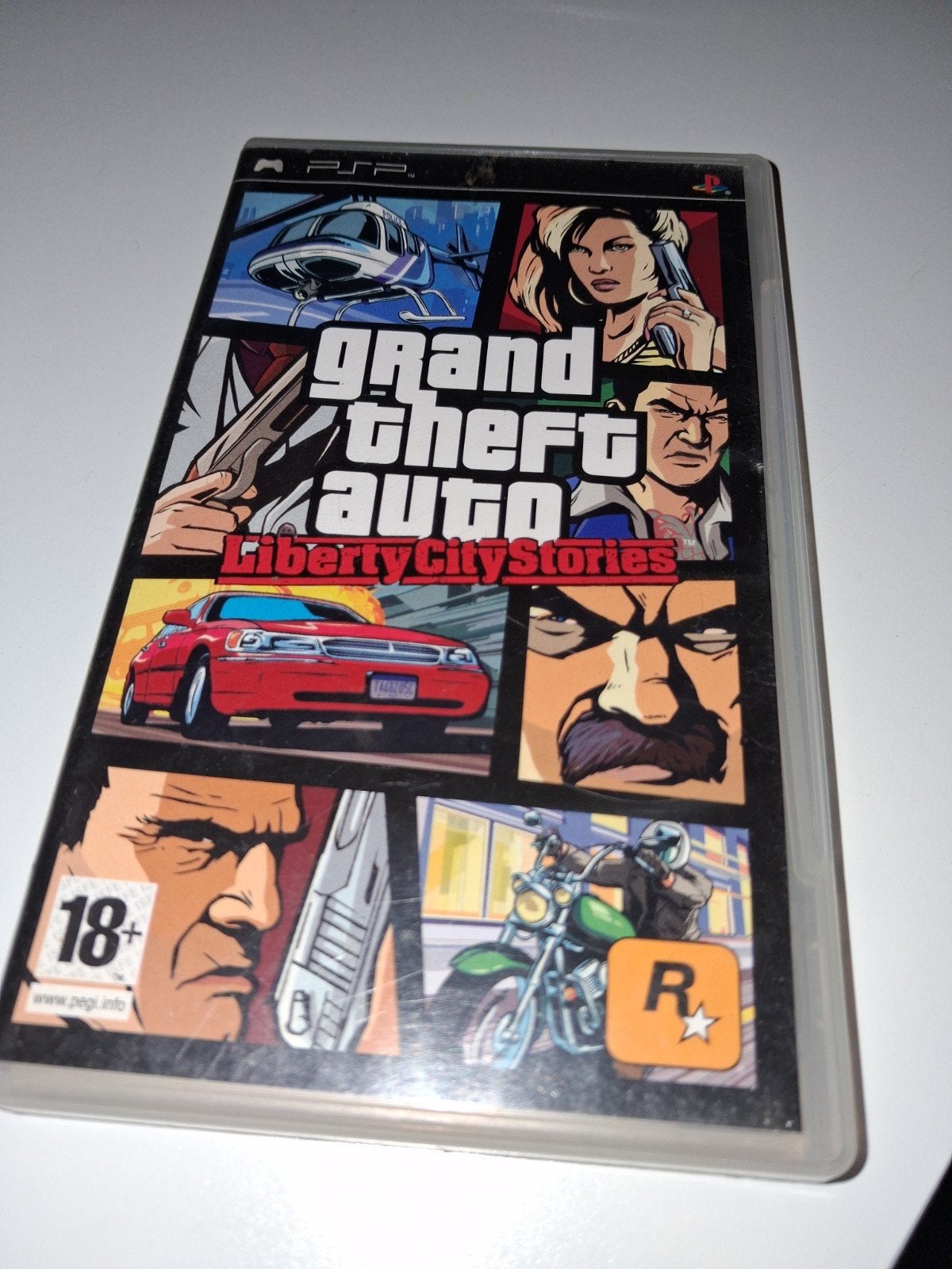 GTA Liberty City Stories PSP, Spelcomputers en Games, Spelcomputers | Sony PSP, Ophalen of Verzenden, Gebruikt, PSP, Met games