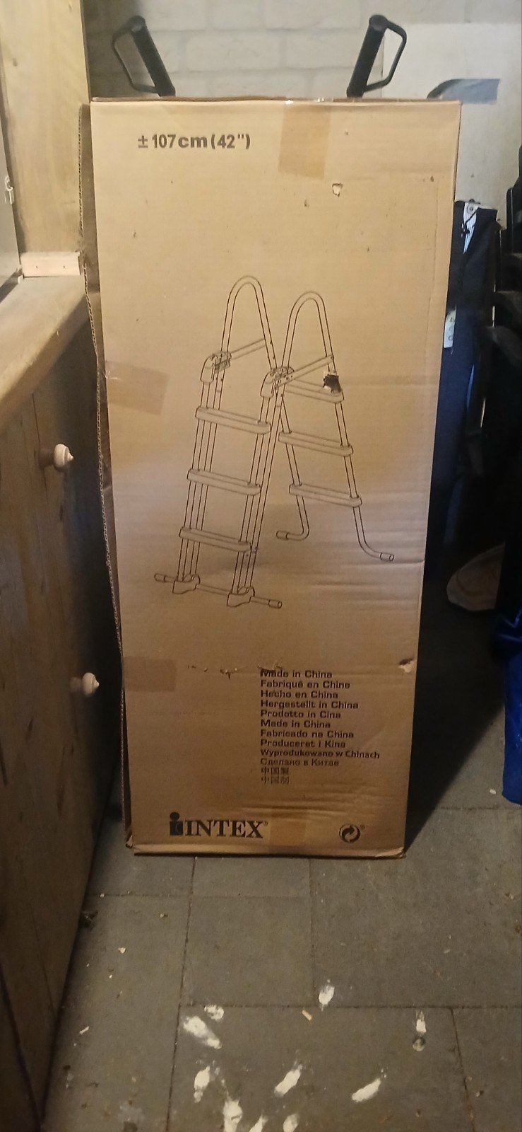 Nieuwe Intex zwembad trap 107 cm (42"), Ophalen of Verzenden