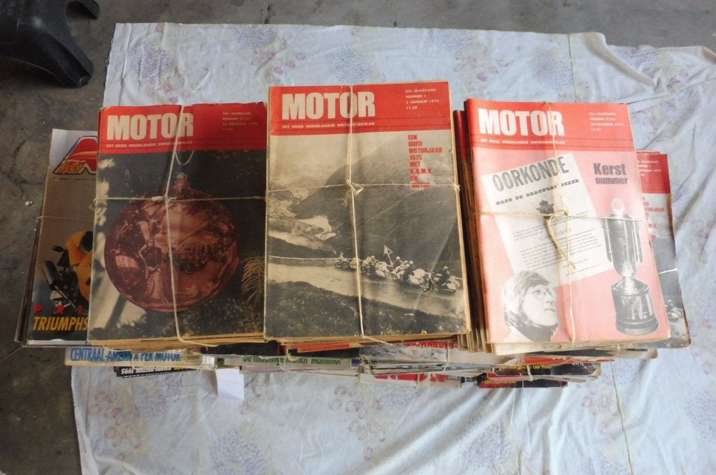Motorbladen, Boeken, Ophalen, Gelezen