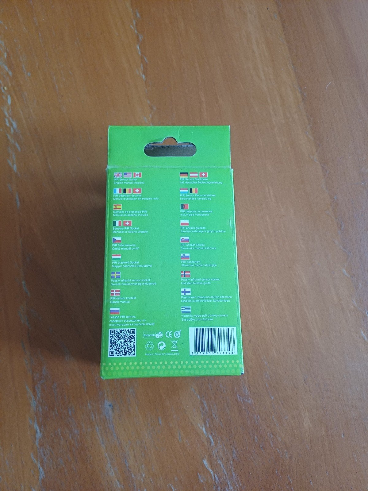 sensor doorvoerstekker ecosavers, Verzenden, Nieuw