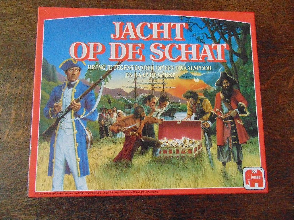 Jacht op de Schat Spel van Jumbo, Een of twee spelers, Ophalen of Verzenden, Zo goed als nieuw, Jumbo