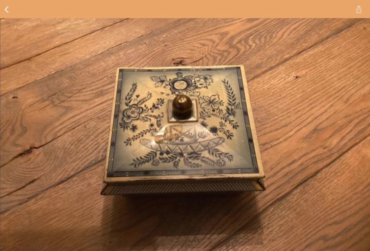 Clark Delft Cassette sigarenblik origineel jaren 1920–1935, Ophalen of Verzenden