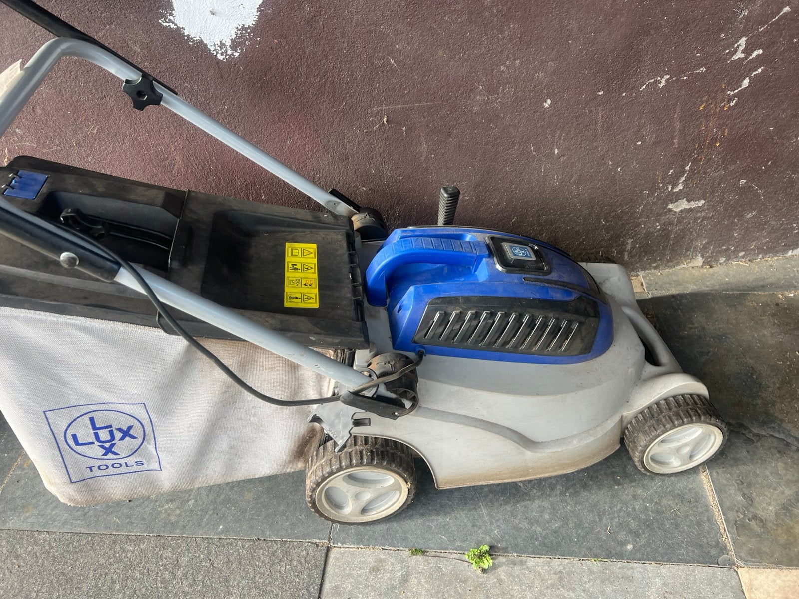 Grasmaaier LuxTools, Ophalen, Gebruikt, Elektrische grasmaaier