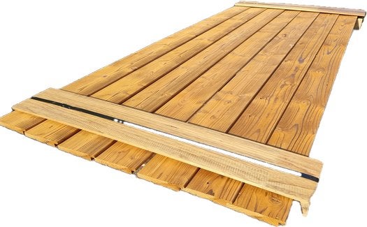1.93 m2 Zweeds rabat - plato verduurzaamd - nr: tp44, Ophalen, Nieuw, 180 tot 250 cm, Planken
