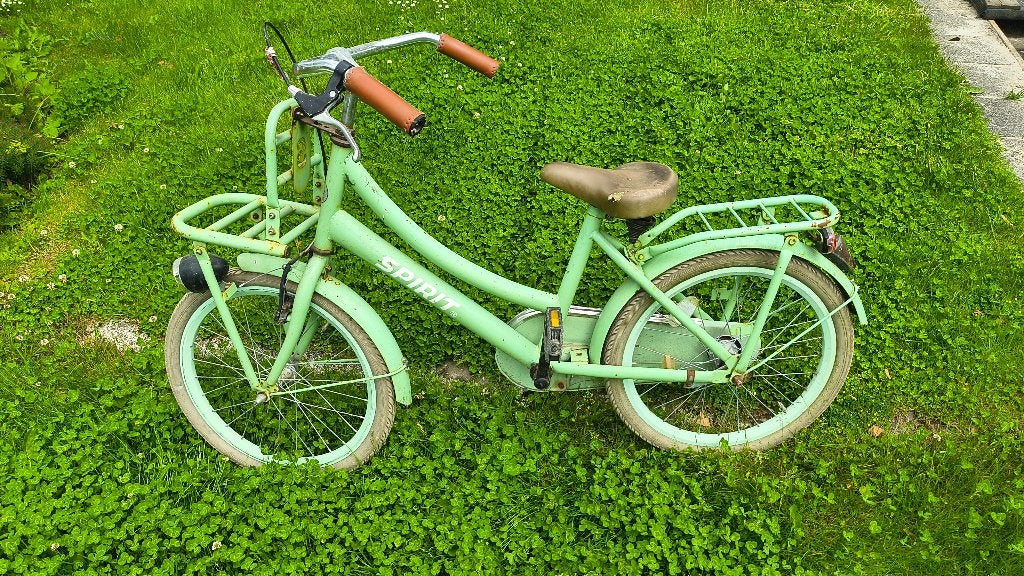 KinderFiets 20'' groen, gebruikt,, Ophalen, Gebruikt, 20 inch of meer