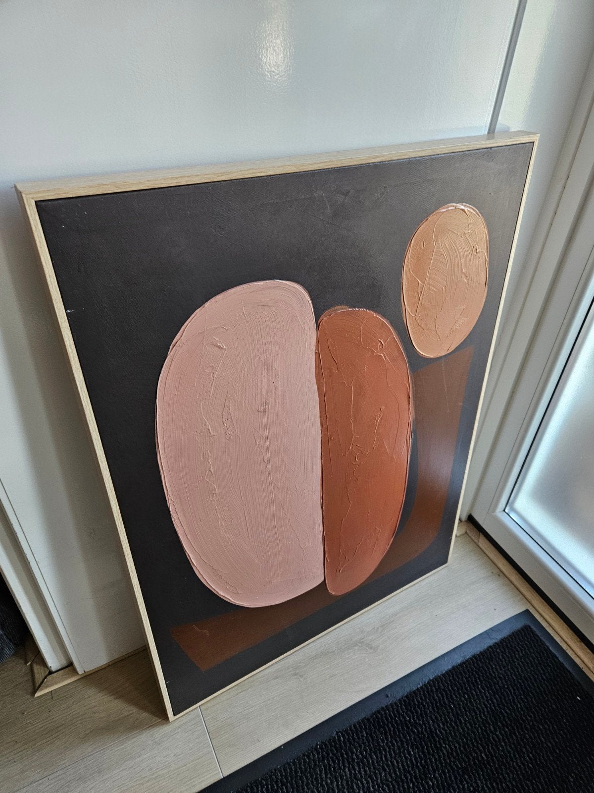 mooi abstract schilderij, Ophalen