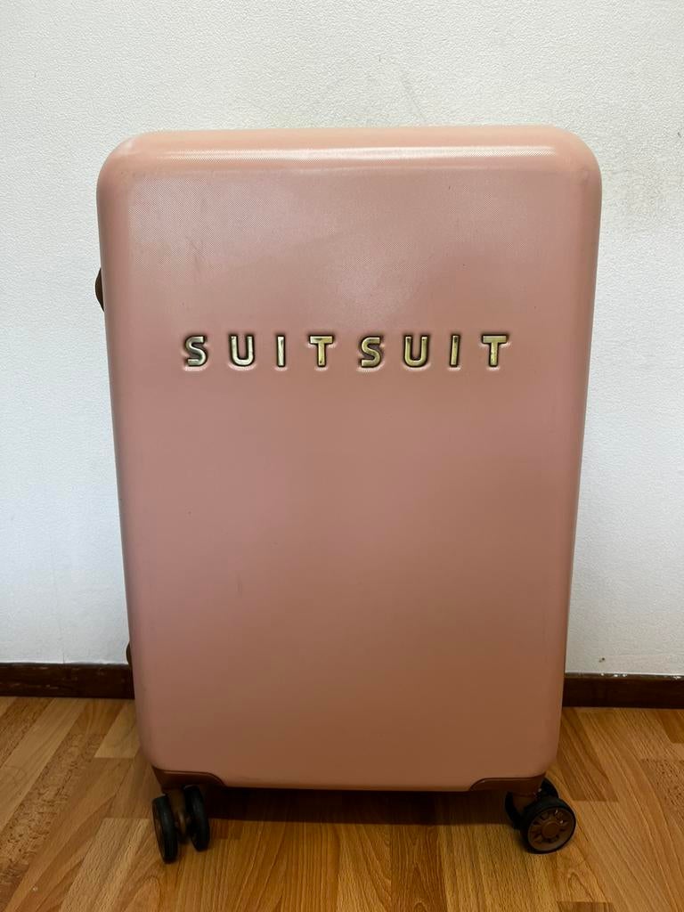 Suit suit reiskoffer (66cm), Ophalen of Verzenden, Gebruikt, Hard kunststof, 60 tot 70 cm