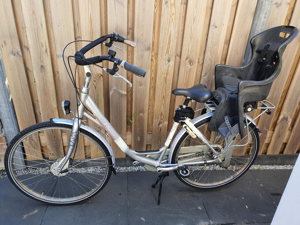 Elegance Moederfiets 3 versnellingen frame 50, Fietsen en Brommers, Gebruikt, Versnellingen, 50 tot 53 cm, 1 zitje