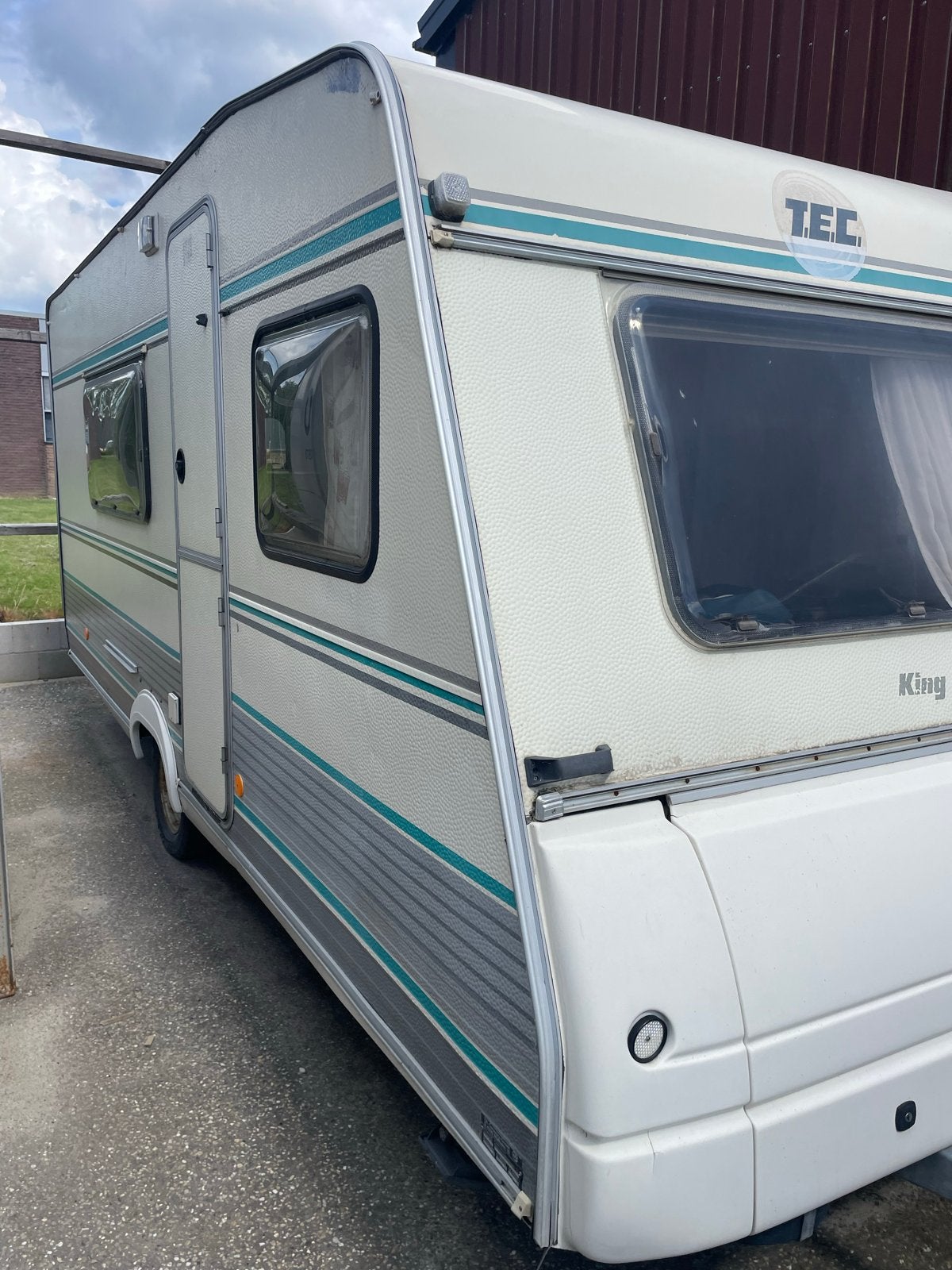TEC caravan met stapelbedden en voortent, Particulier, Tot en met 5, Stapelbed, T.E.C.