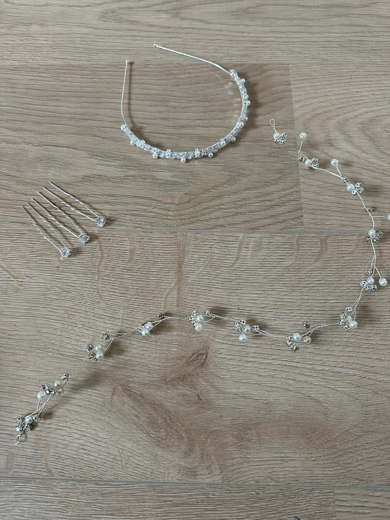 Bridal hairset  / bruids haar accessoires, Verzenden, Nieuw, Overige kleuren, Accessoires