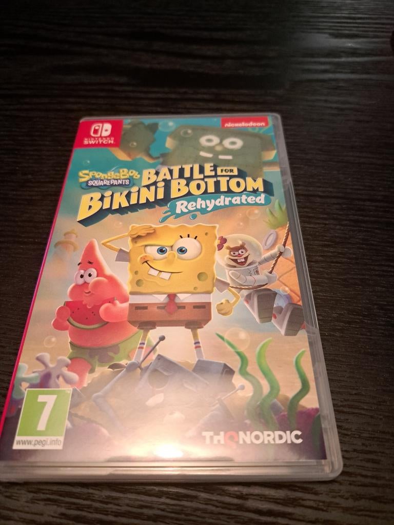 SpongeBob SquarePants: Battle for Bikini Bottom Rehydrated, 1 speler, Ophalen of Verzenden, Zo goed als nieuw, Platform