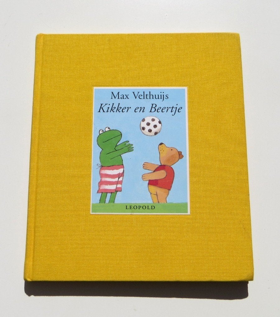 Prentenboek M3907: Max Velthuijs - Kikker en beertje 4+, Gelezen, Fictie algemeen, Max Velthuijs, Ophalen of Verzenden