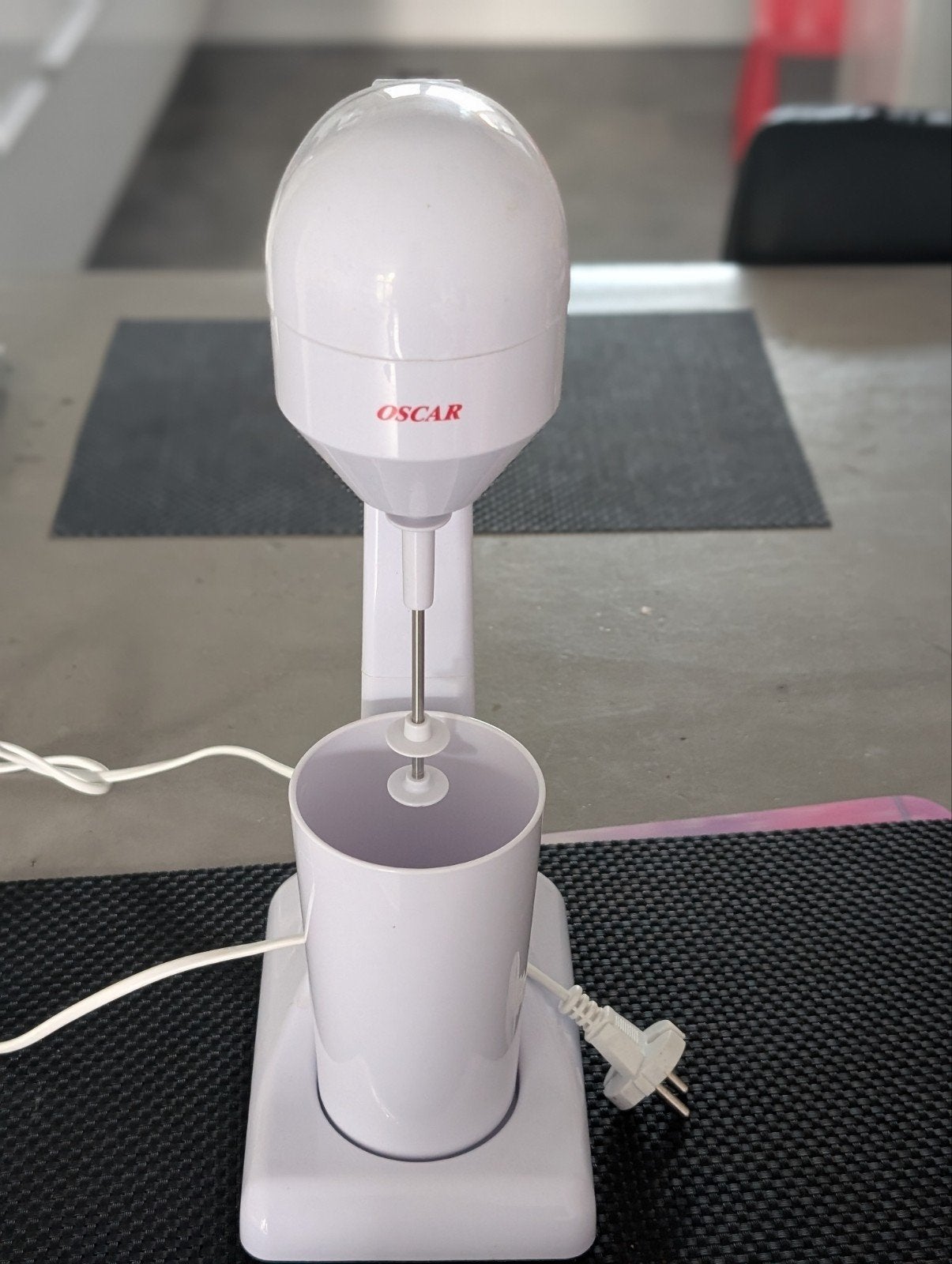 Oscar Milkshake Maker - Vintage Stijl, Witgoed en Apparatuur, Keukenmixers, Minder dan 1 liter, Ophalen of Verzenden, Gebruikt