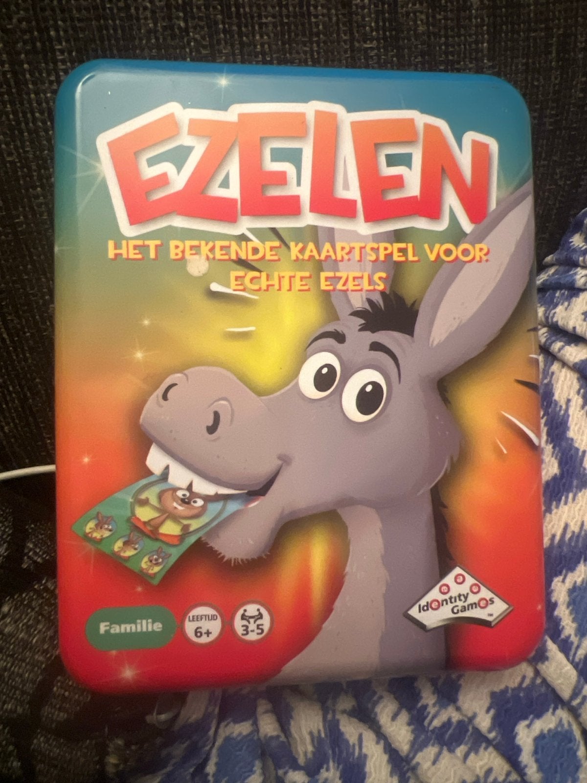 Ezelen, Het Bekende Kaartspel voor Echte Ezels, Drie of vier spelers, Ophalen, Nieuw