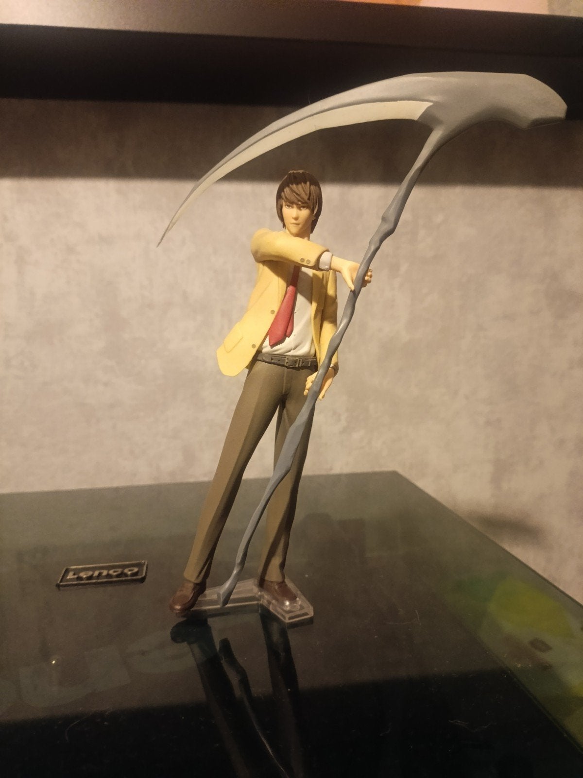Death Note Light Yagami figuur met zeis, Verzamelen, Poppetjes en Figuurtjes, Ophalen of Verzenden, Gebruikt