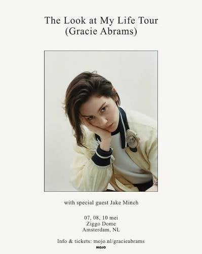 Gracie Abrams - The Look at My Life Tour, Twee personen, Mei