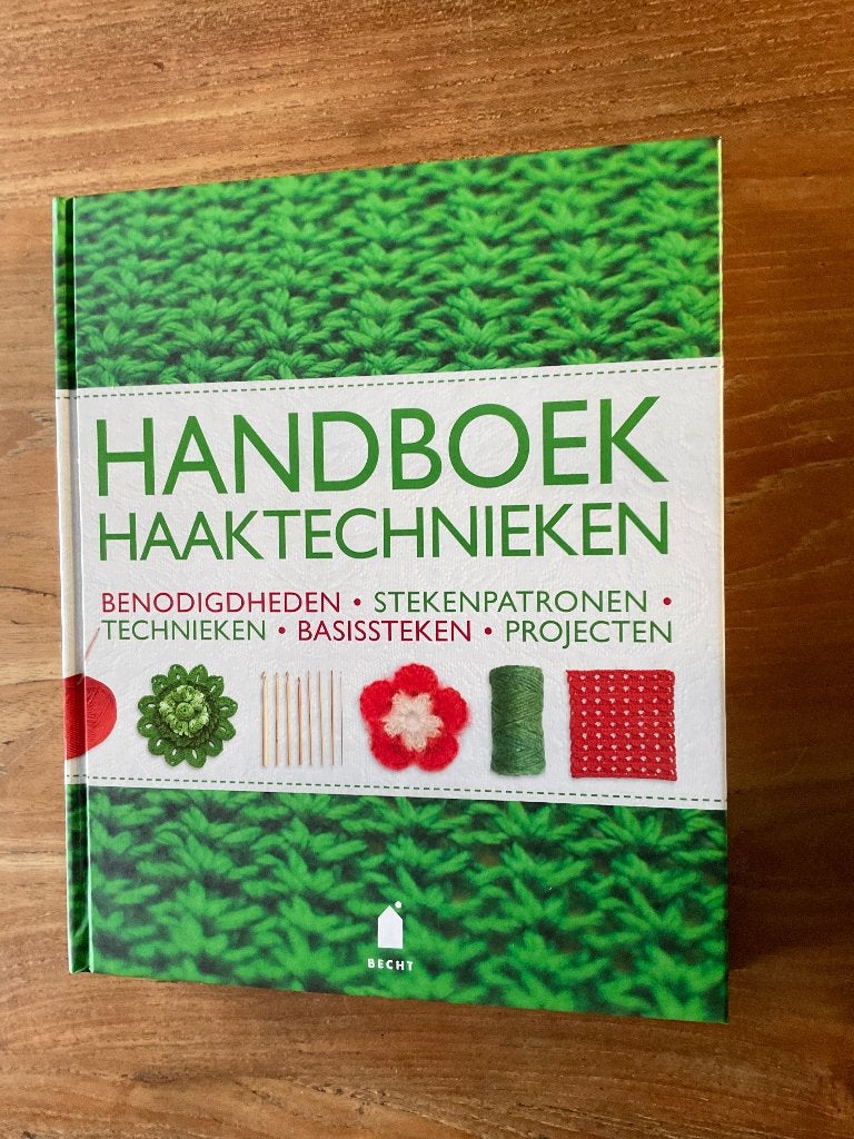 Handboek Haaktechnieken haken hobbyboek steken projecten, Hobby en Vrije tijd, Ophalen of Verzenden, Nieuw, Haken, Patroon of Boek
