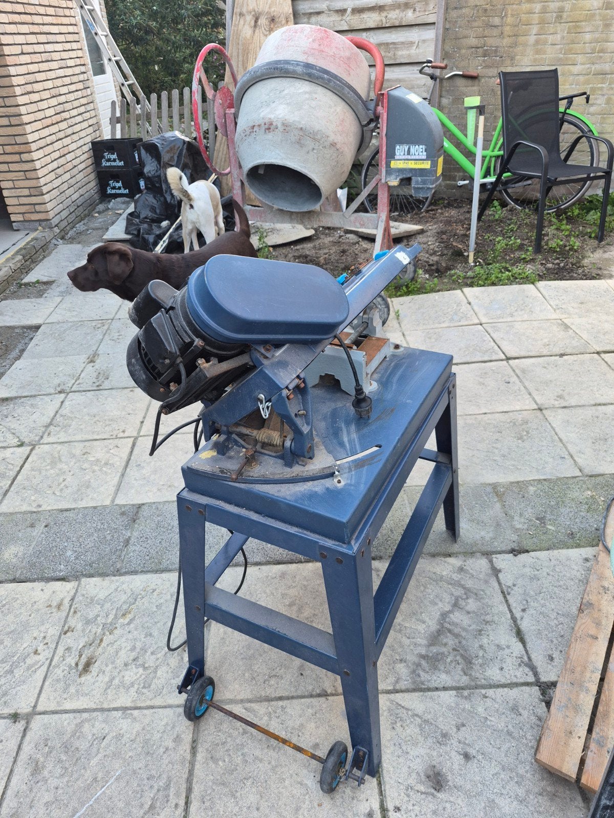Lintzaag vraagprijs € 175, Ophalen, Gebruikt, 70 mm of meer, Lintzaag