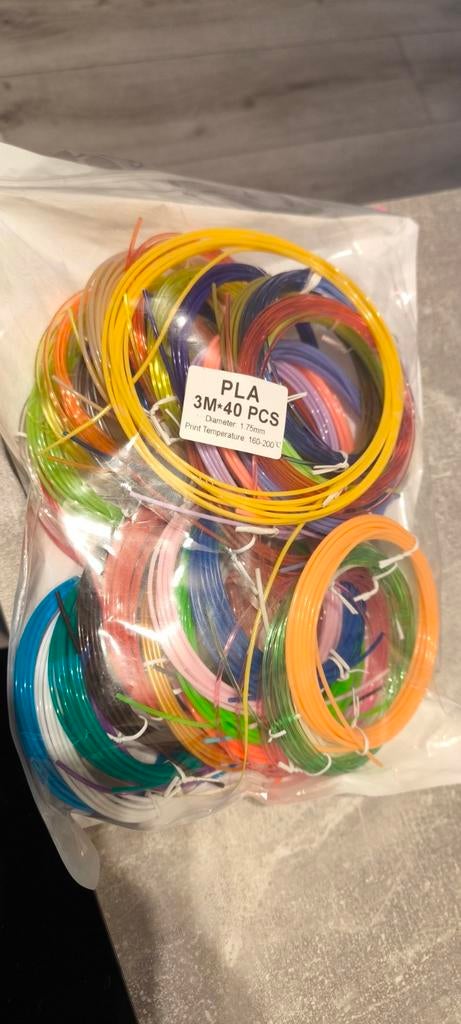 PLA Filament Set voor 3D Printen - Diverse Kleuren, Ophalen of Verzenden