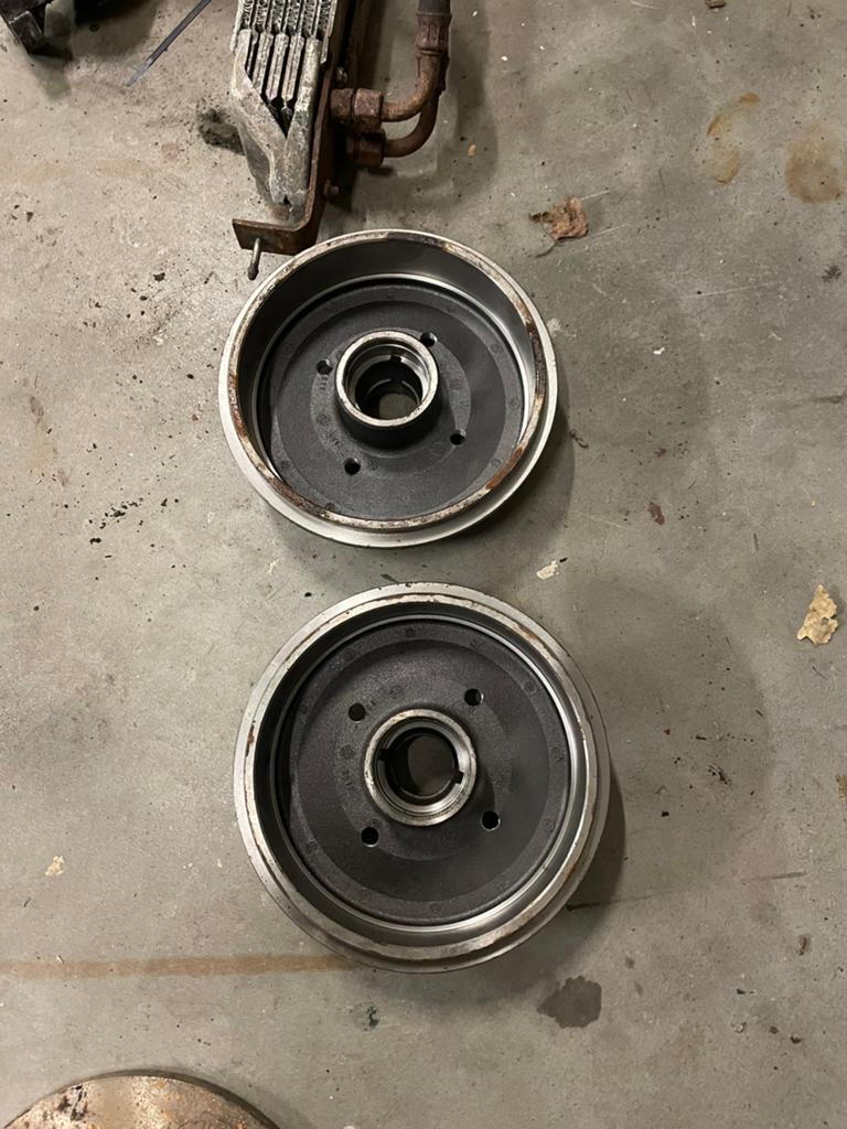 Remtrommel ankerplaten remklauw bekrachiger vw  golf mk1, Ophalen, Gebruikt, Volkswagen