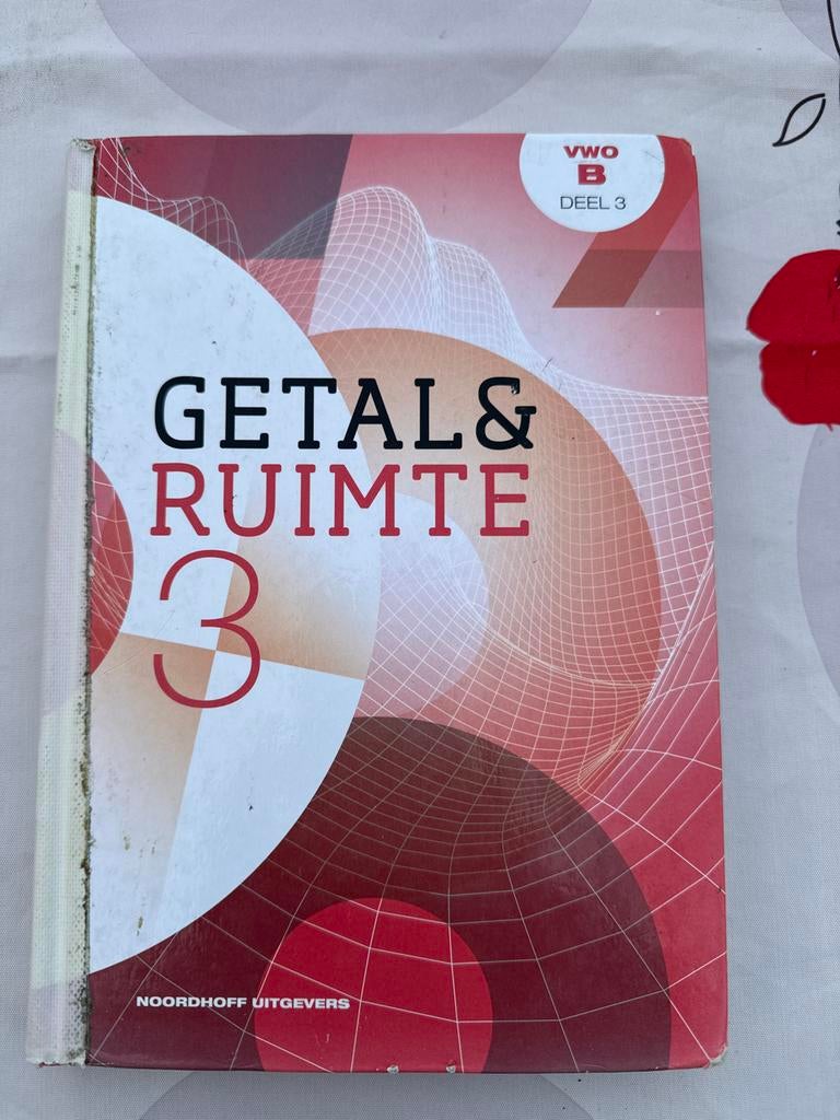 Getal & Ruimte 11e ed leerboek vwo B deel 3, Boeken, Schoolboeken, Ophalen of Verzenden, Gelezen, VWO, Wiskunde B