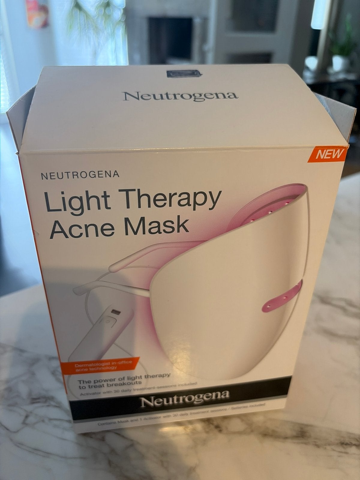 Neutrogena Light Therapy Acne Mask - Nieuw in doos, Ophalen of Verzenden, Nieuw, Gehele gezicht, Verzorging