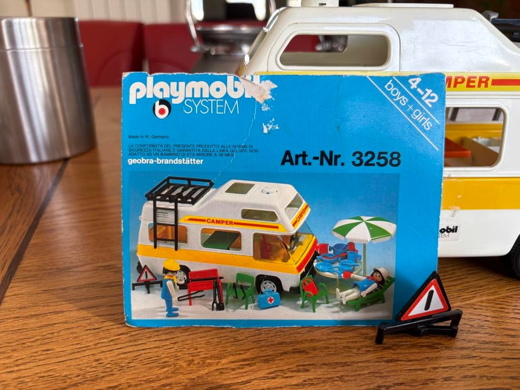 Playmobil camper jaren 70/80, Ophalen of Verzenden