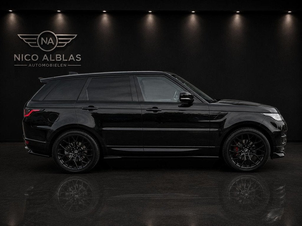 Land Rover Range Rover Sport 3.0 V6 SC HSE Black Edition Ful, Auto's, Automaat, Gebruikt, Euro 6, 340 pk