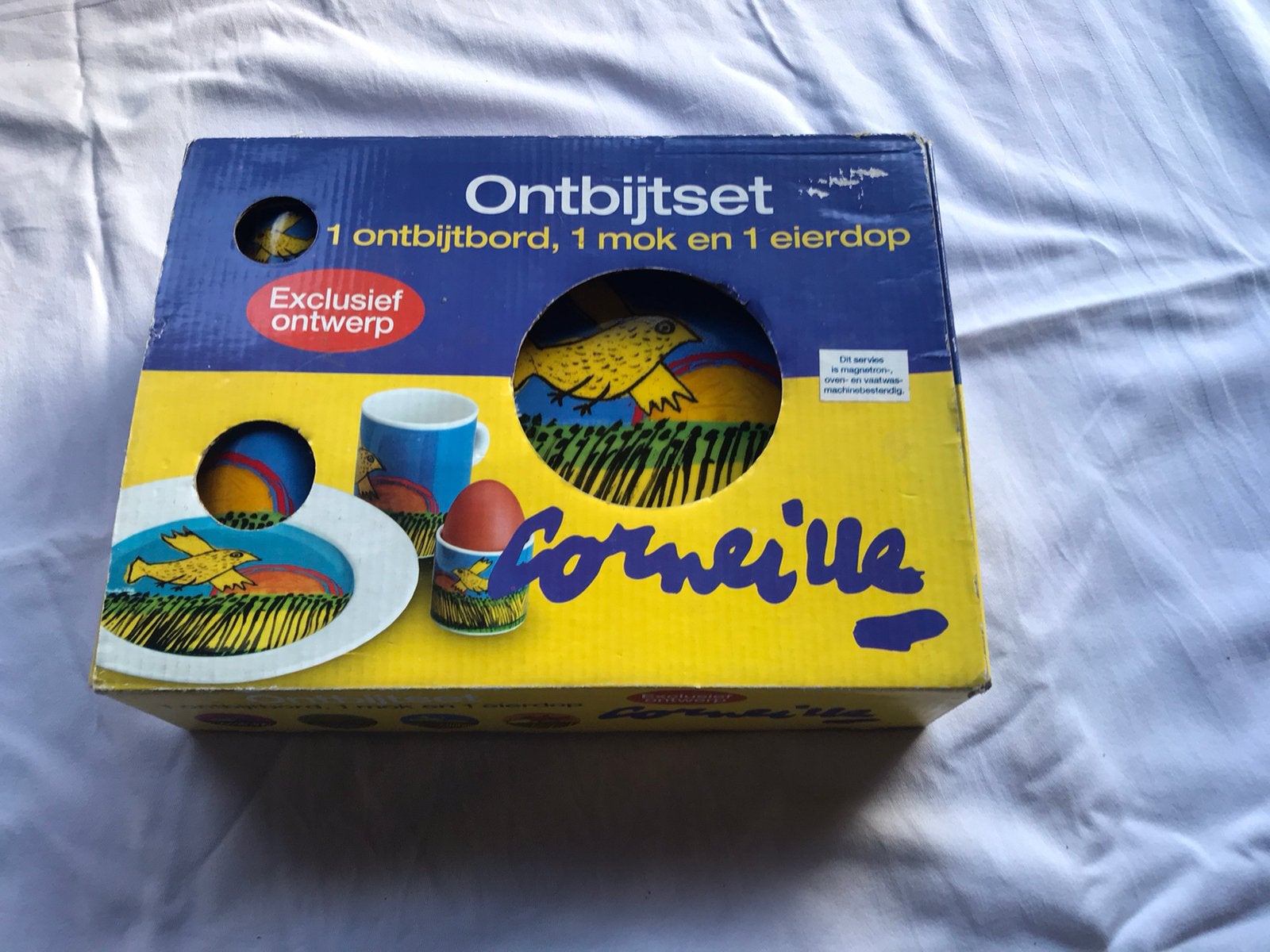 Corneille,Cobra-kunstenaarontbijt set,nieuw in doos, Ophalen of Verzenden