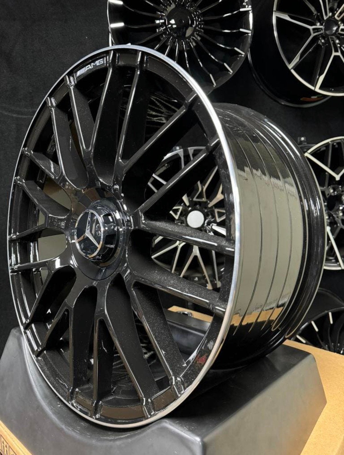 20 inch velgen voor Mercedes AMG C63 look 5x112 C E KLASSE, Velg(en), Nieuw, Ophalen of Verzenden, Personenwagen