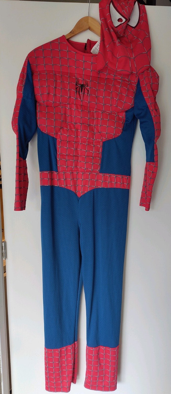 Spiderman kostuum met masker - Maat 50/52, Maat 48/50 (M), Ophalen of Verzenden, Overige thema's, Kleding