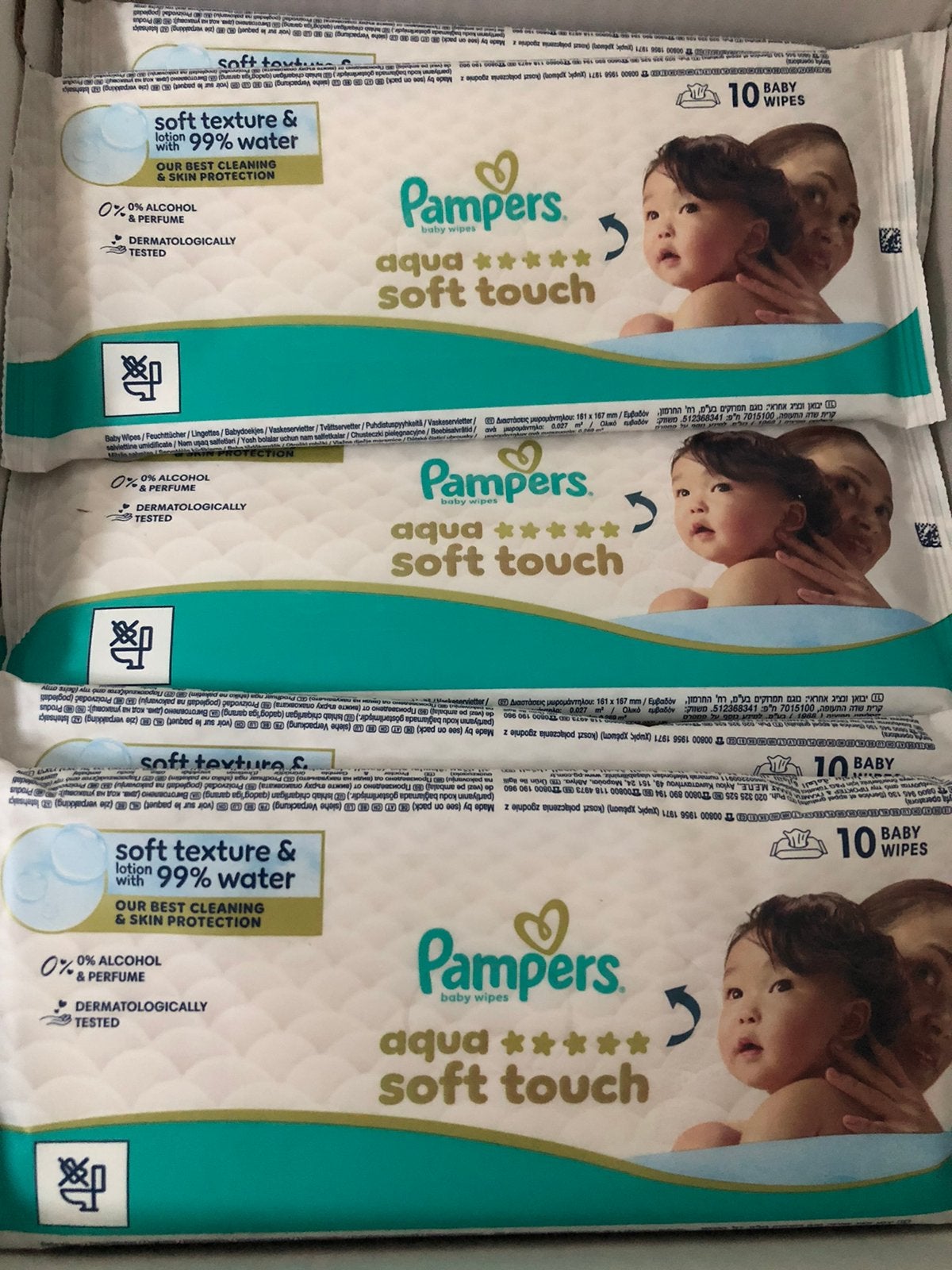 Pampers aqua billendoekjes, Ophalen of Verzenden, Nieuw, Overige typen, Overige merken