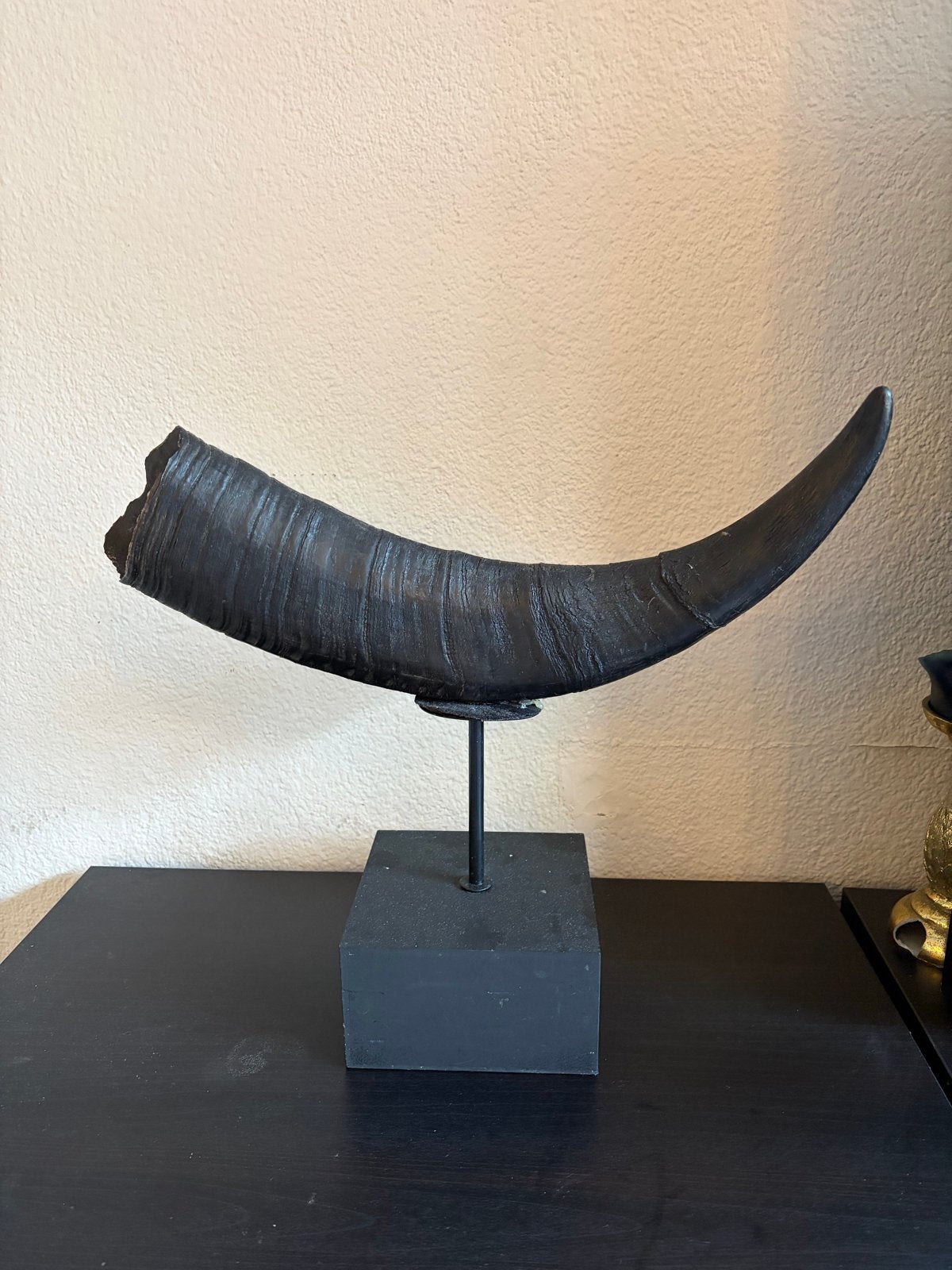 Decoratieve Hoorn op Standaard, Huis en Inrichting, Ophalen
