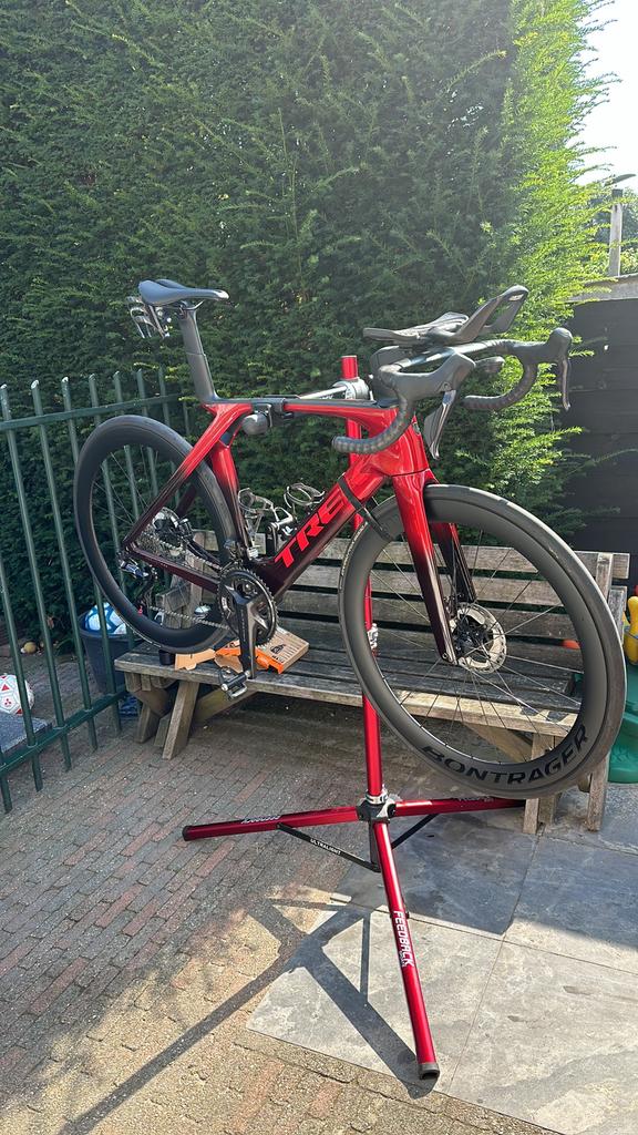Trek Madone SLR 7 Gen 7 - triatlon tt stuur (mt56), 28 inch, Carbon, Heren, Zo goed als nieuw