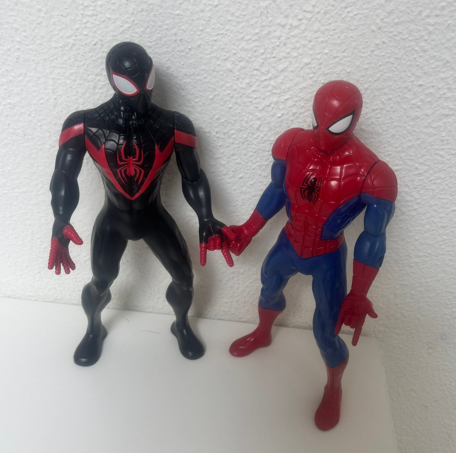 2x zo goed als nieuwe spiderman speelfiguren, Ophalen of Verzenden, Zo goed als nieuw