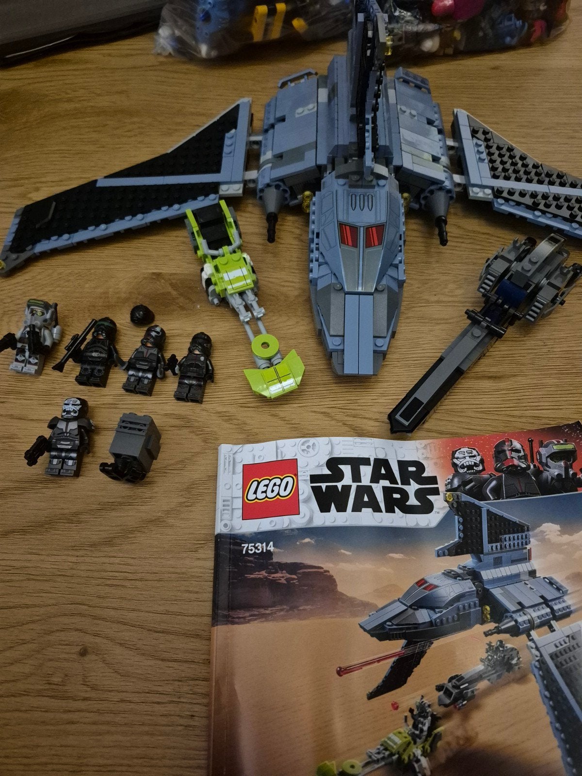 Lego Star Wars The Bad Batch Attack Shuttle 75314, Gebruikt, Star Wars, Lego, Ophalen of Verzenden