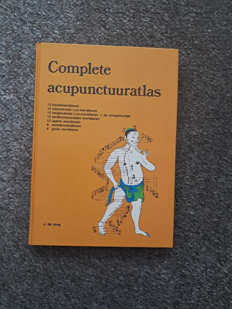 Complete acupunctuuratlas, Gelezen, J.de Jong, Verzenden, Natuurwetenschap