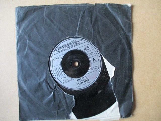 s2642 elton john - blue eyes 2, Ophalen, Gebruikt, 7 inch, Overige genres