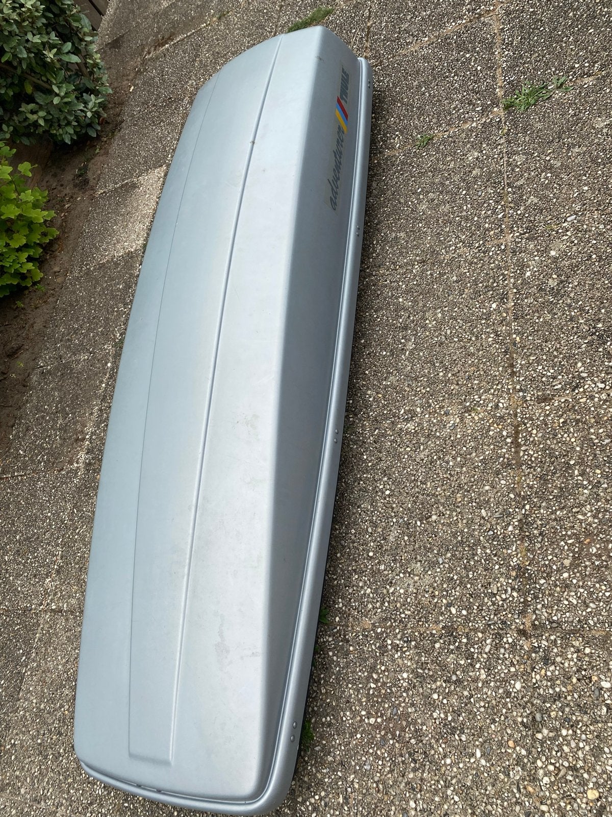Thule Dakkoffer Adventurer 220x53 cm met 2 soorten beugels, Ophalen, Gebruikt