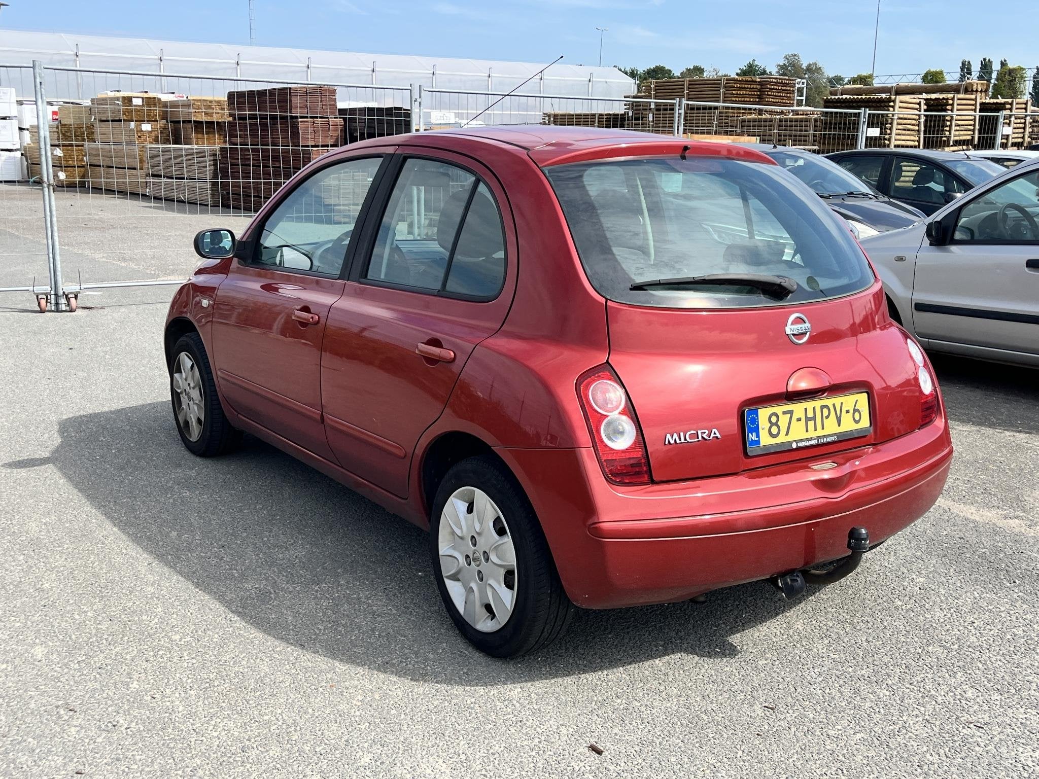 Nissan Micra 1.2 Acenta EXPORT ONLY! Airco, trekhaak, Voorwielaandrijving, Stof, Gebruikt, 31 €/maand