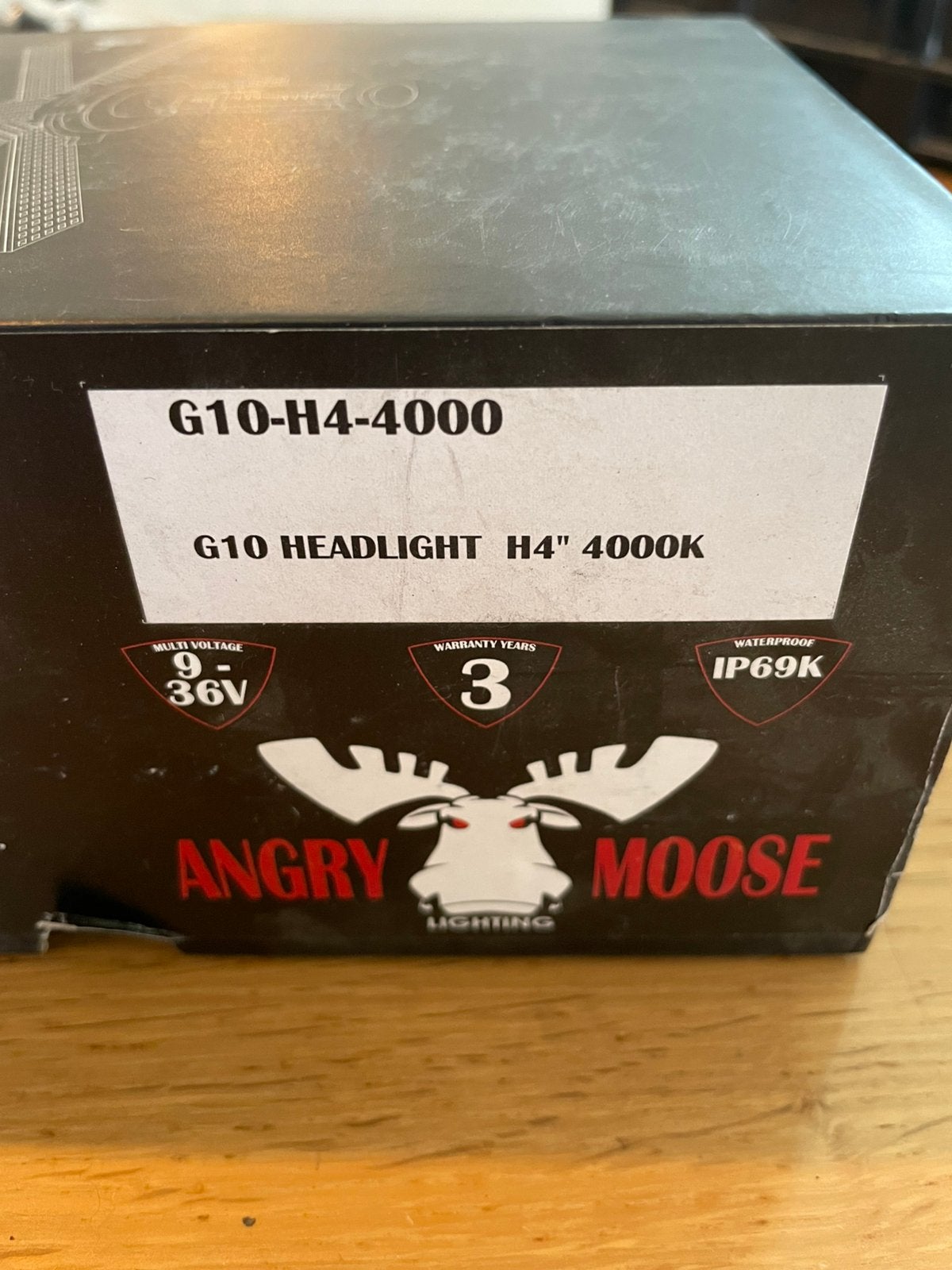 Angry Moose G10-H4-4000 led lampen, Ophalen of Verzenden, Nieuw