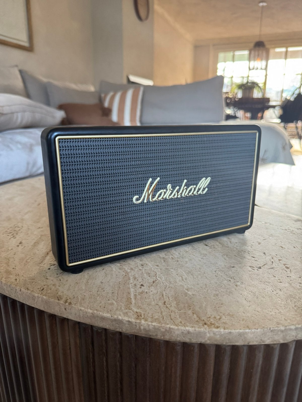 Zeldzame Marshall Stockwell Bluetooth Speaker, Overige merken, Ophalen of Verzenden, Zo goed als nieuw, Draagbare speaker