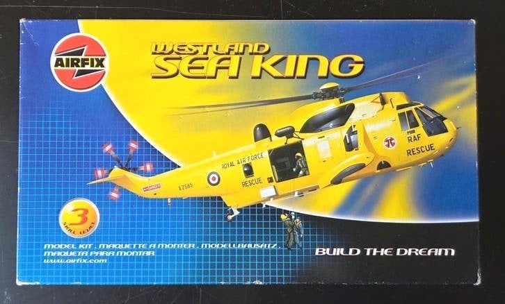 Airfix  Westland Sea King 1:72, Overige merken, 1:72 tot 1:144, Helikopter, Ophalen of Verzenden